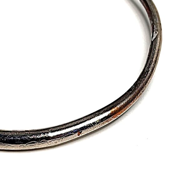 Artisan-made bangle bracelet with engraving - Picture 6 of 10